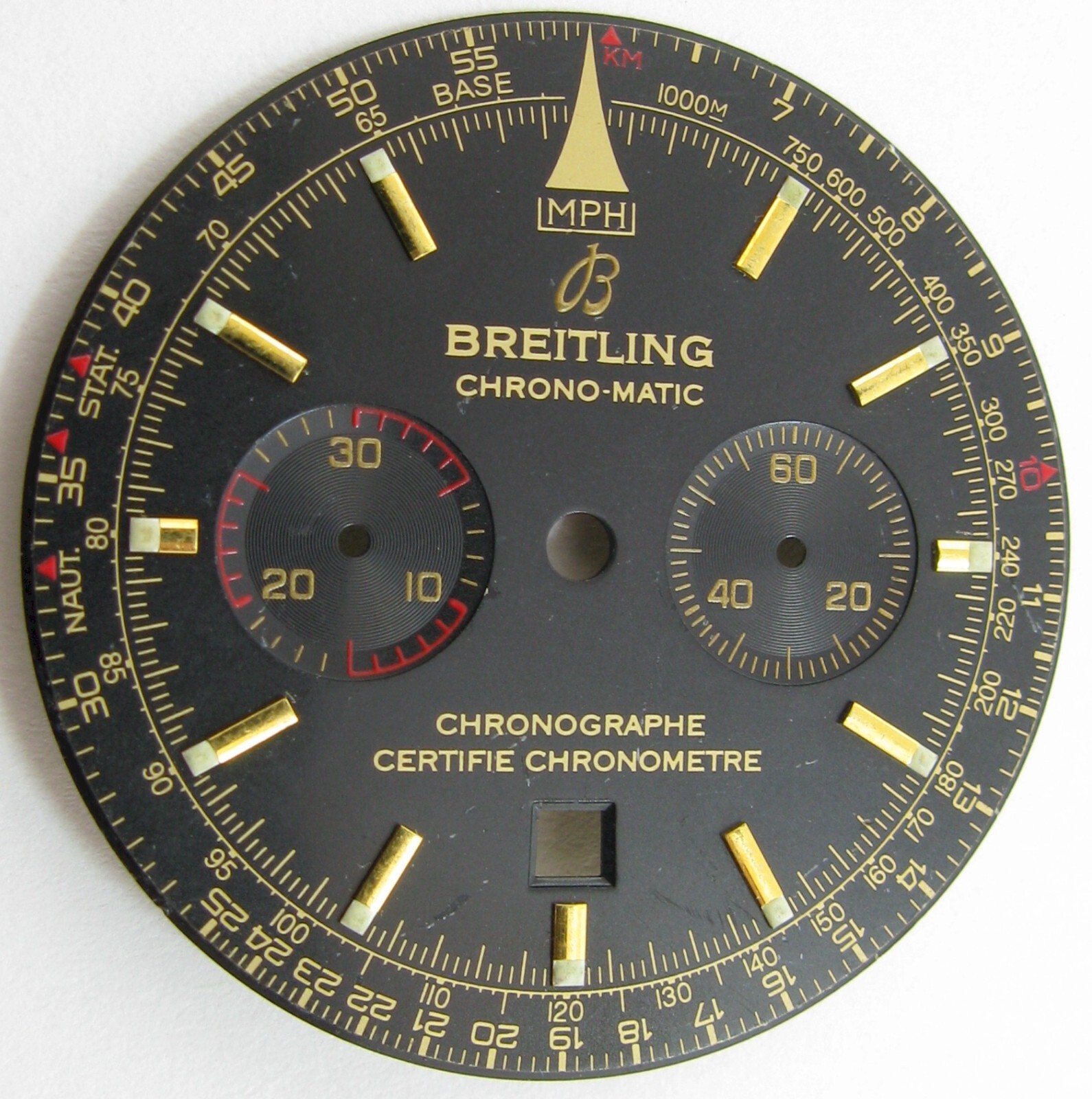 Vintage Dial Breitling chronograph Chrono Matic chronometer …