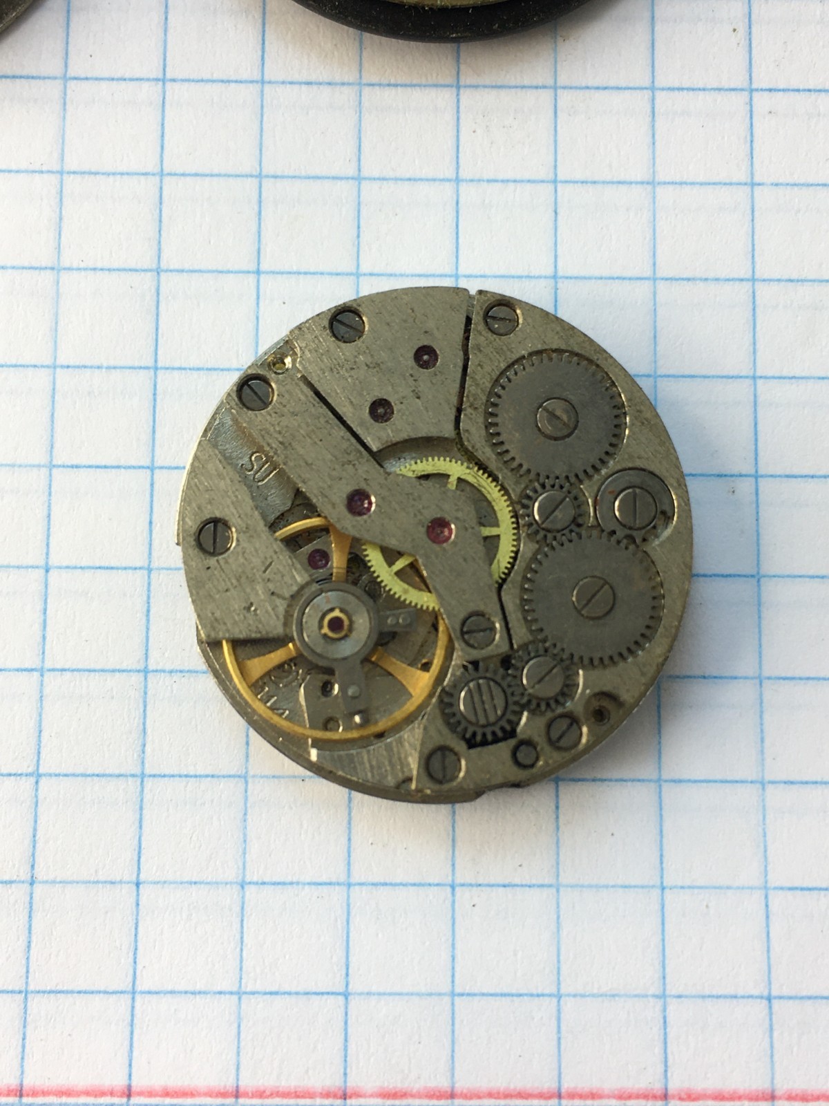 Lot of 10 Vintage men’s wristwatch movements Vostok, Slava, etc. USSR for parts