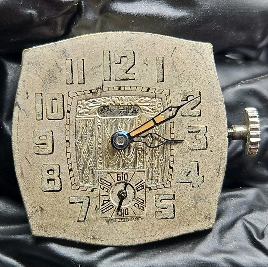 Art Deco Soleta 6j Watch Movement Parts/Repair (R4)