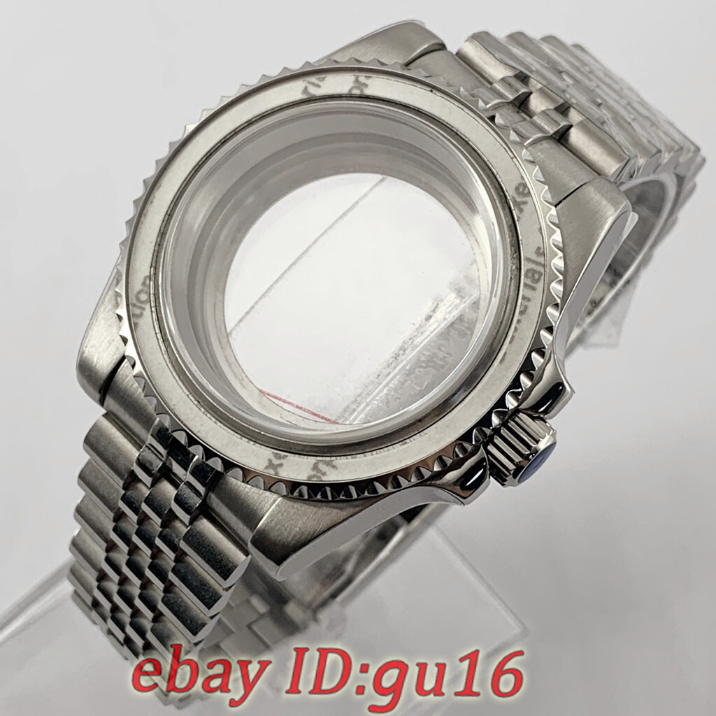 40mm Sapphire Ceramic bezel Watch Case Fit NH35 NH36 ETA 2824/2836 Miyota 8215