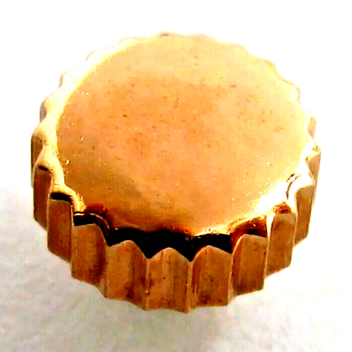 Watch Crown Gold Waterproof Beveled Medium Post 3mm to 5.5m watch part SEE LIST