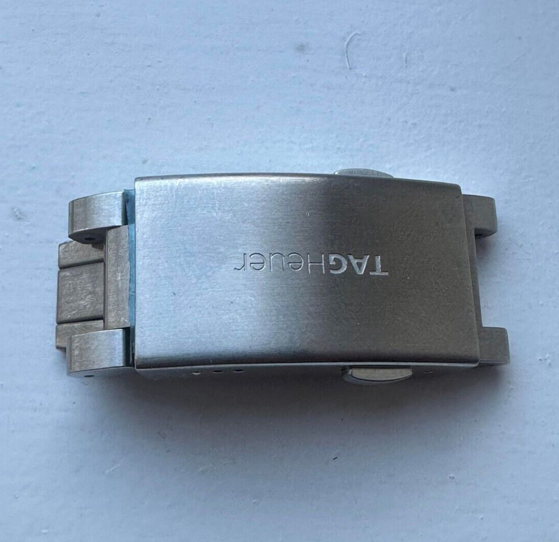 Genuine Tag Heuer Carrera Deployment Deployant Clasp Buckle Bracelet FAA077 18mm