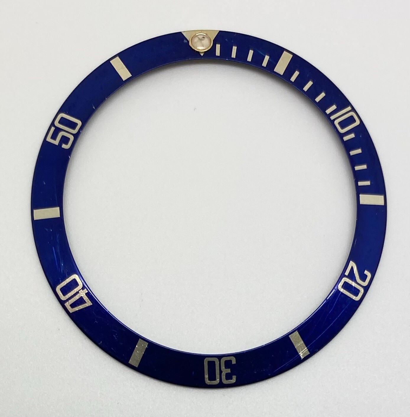 Authentic Rolex Submariner Date 16613 16803 16808 16818 Blue Watch Bezel Insert