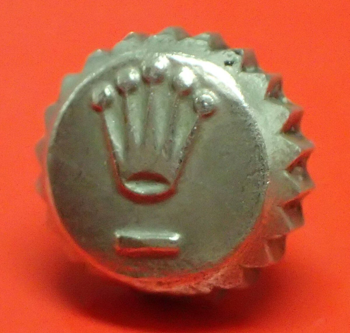 Genuine ROLEX 600-0 Crown 6mm Junk (Surface Peeling) Datejust 1016 6239 #604
