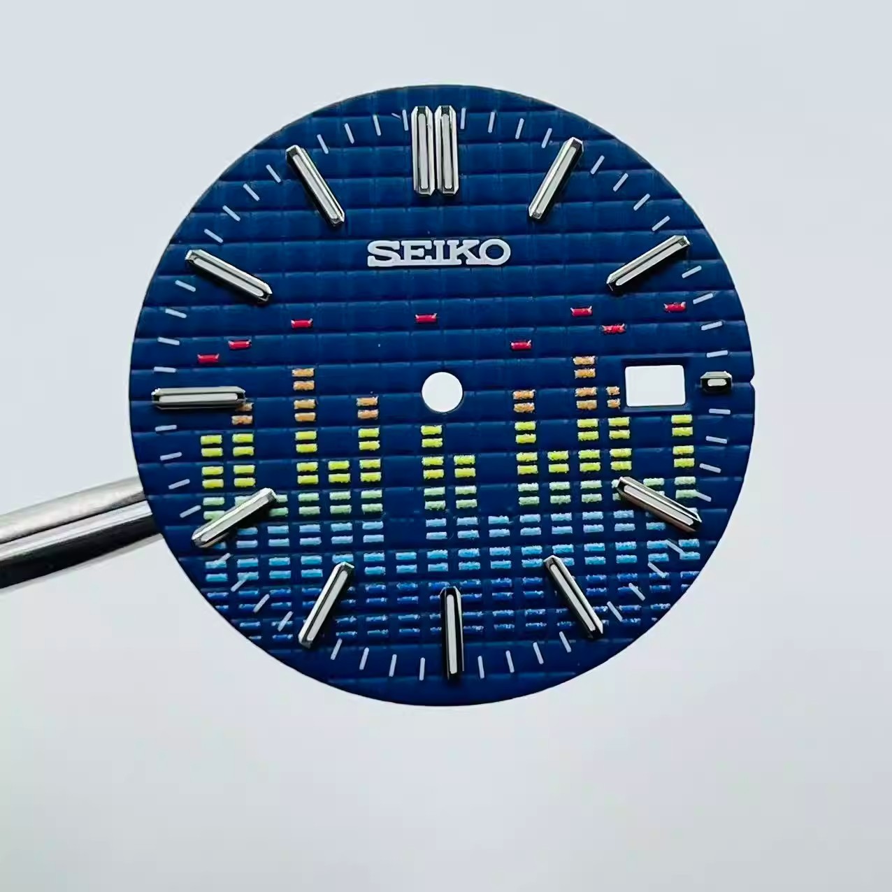 For Seiko 31mm Watch Dial Green Luminous Fit NH35 NH36 Movement Color Audio Mod