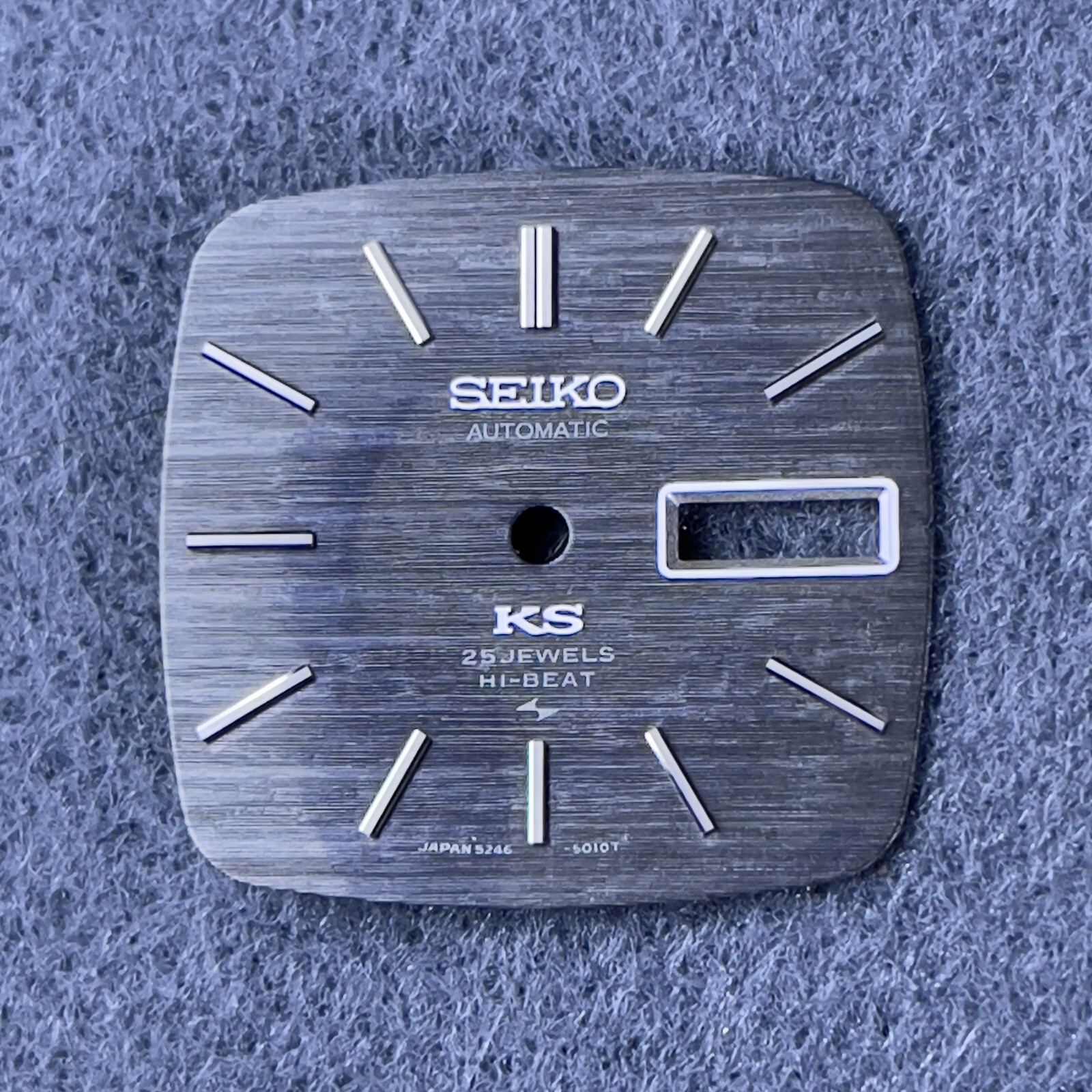 ORIGINAL NEW OLD STOCK DIAL FOR KING SEIKO5246-5010 KS HI-BEAT “DISCOLOR”