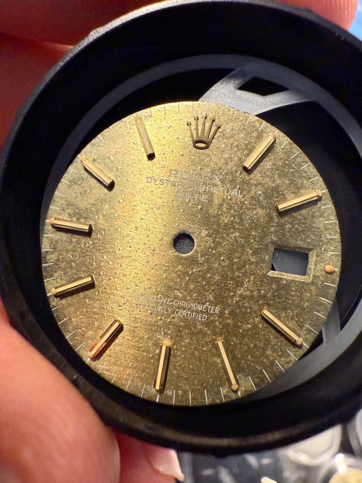 Rolex Tropical Date Dial for 34mm Watch 3035 Movement 15000 15200 15010