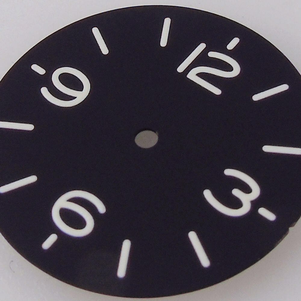 29mm Sandwich Watch Dial Fit Automatic NH35 NH36 ETA2824 PT5000 Silver Edge Hand