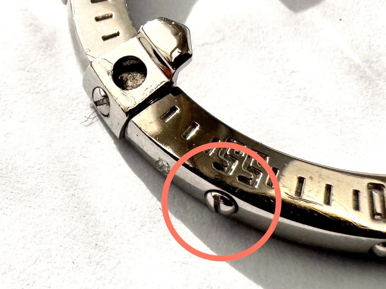 Genuine Breitling Bezel Screw For The A71340 Starliner & Galactic 30