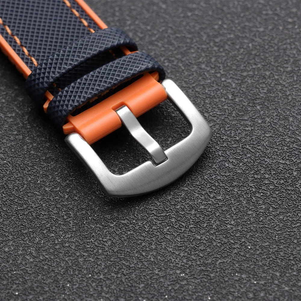 18mm 20mm 21mm 22mm Nylon Rubber Sailcloth Watch Strap Band for Omega for Seiko
