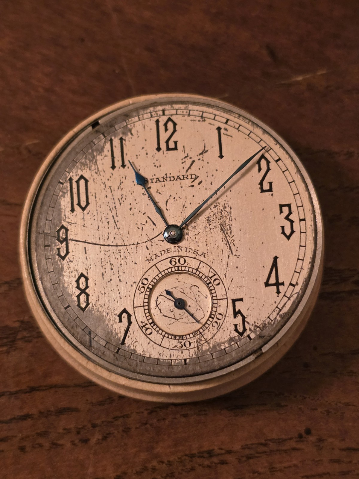 VINTAGE NEW YORK STANDARD WATCH CO. POCKET WATCH MOVEMENT