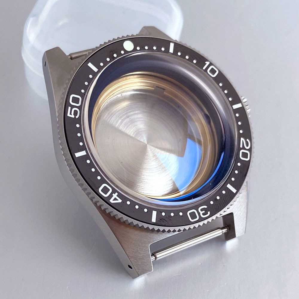 62MAS Fit NH35 PT5000 Miyota 8215 300M Dive Automatic Watch Case Dial Hand Set