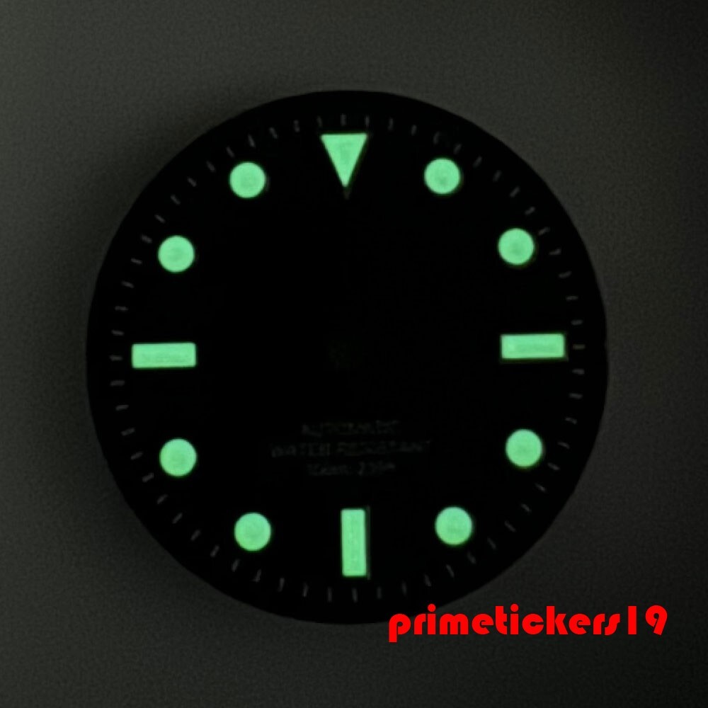 29mm Black Watch Dial Hands Set Fit NH35 ETA2824 PT5000 Miyota82 Wristwatch Part