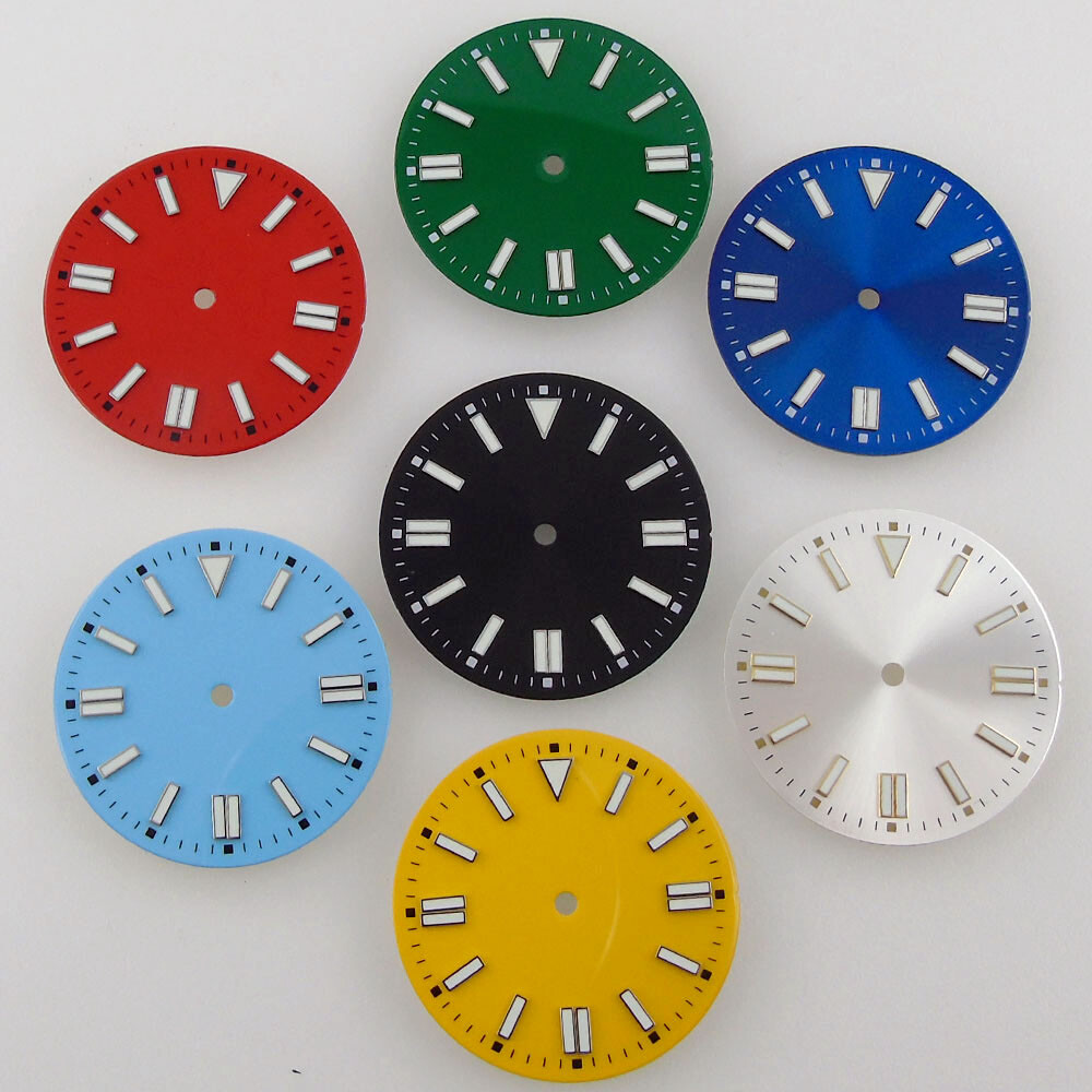 31mm/28.5mm Watch Dial +Hands For NH35 Miyota8215 ETA 2836 2824 DG2813 Luminous