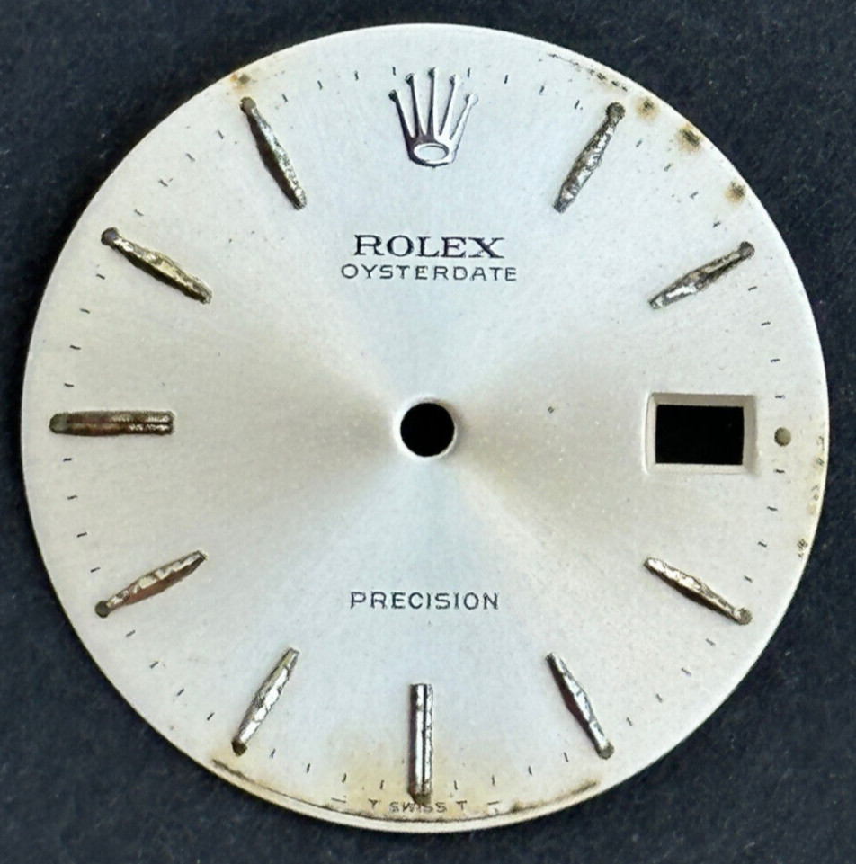 Vintage Rolex Oysterdate Precision Watch Dial for 6694