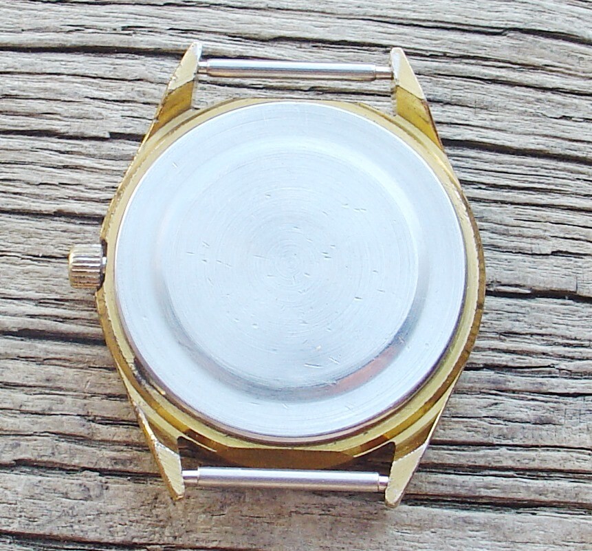 Vintage Mens watch Luch Belarus (USSR) Black Dial