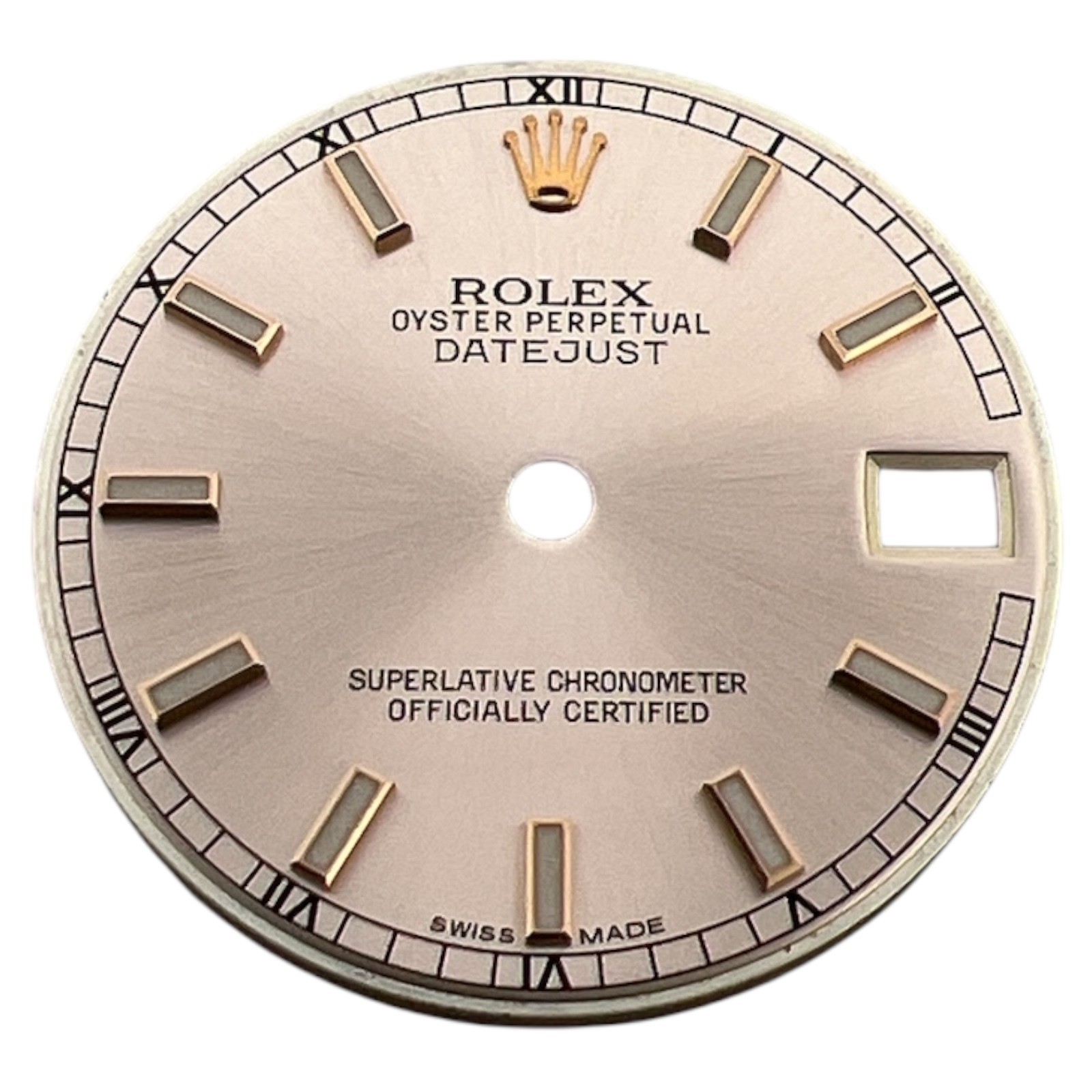 Genuine Rolex Oyster Perpetual Datejust 31mm Dial Pink & Rose Gold 178271