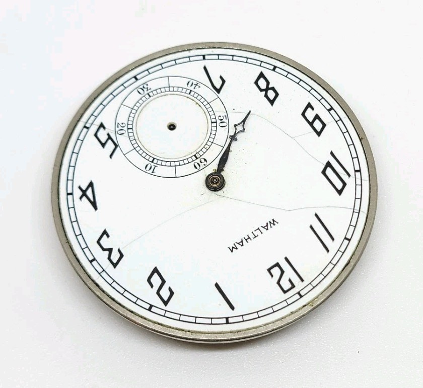 1908 Waltham Model 1894 Grade No. 220 15J 12s Pocket Watch Movement For Repair