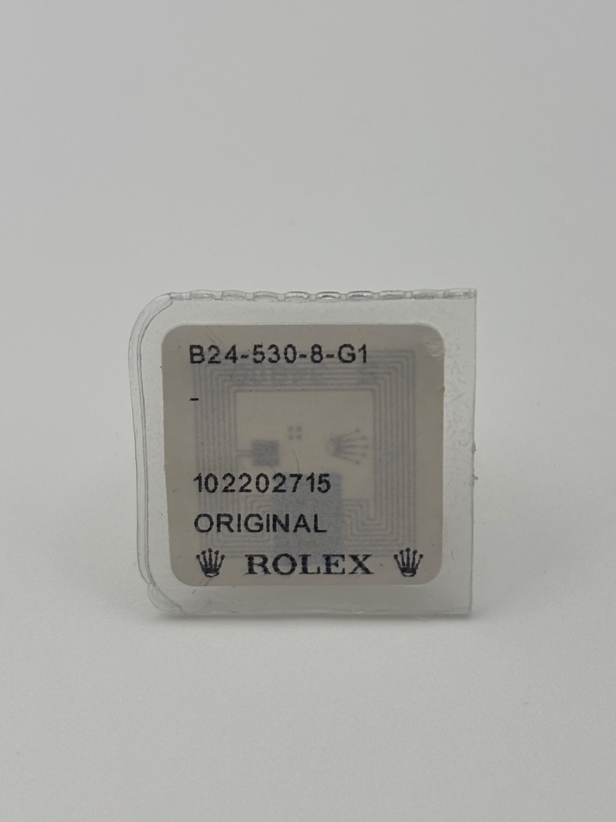 Genuine Rolex Crown 24-530-8 18K Gold 5.3mm Sealed Blister