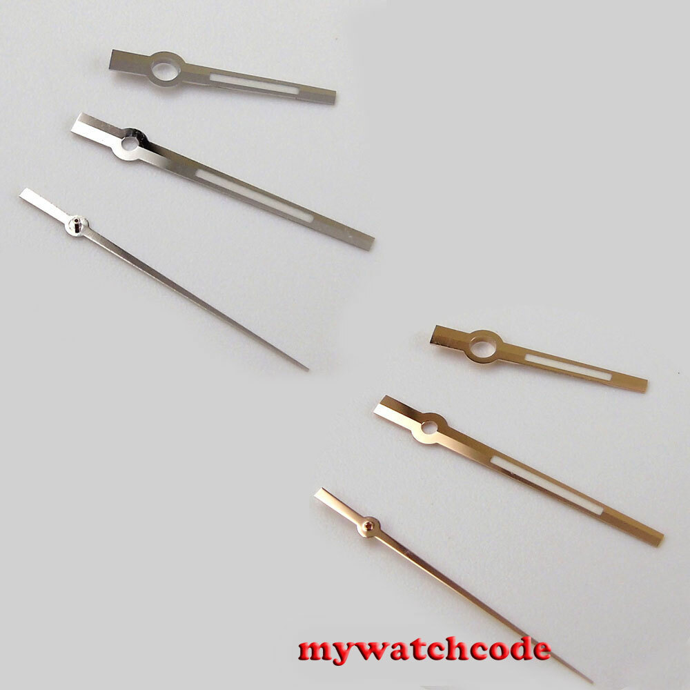 Silver Edge Golden Blue Watch Hand fit NH35 NH36 7s26 2824 8215 datejust watch