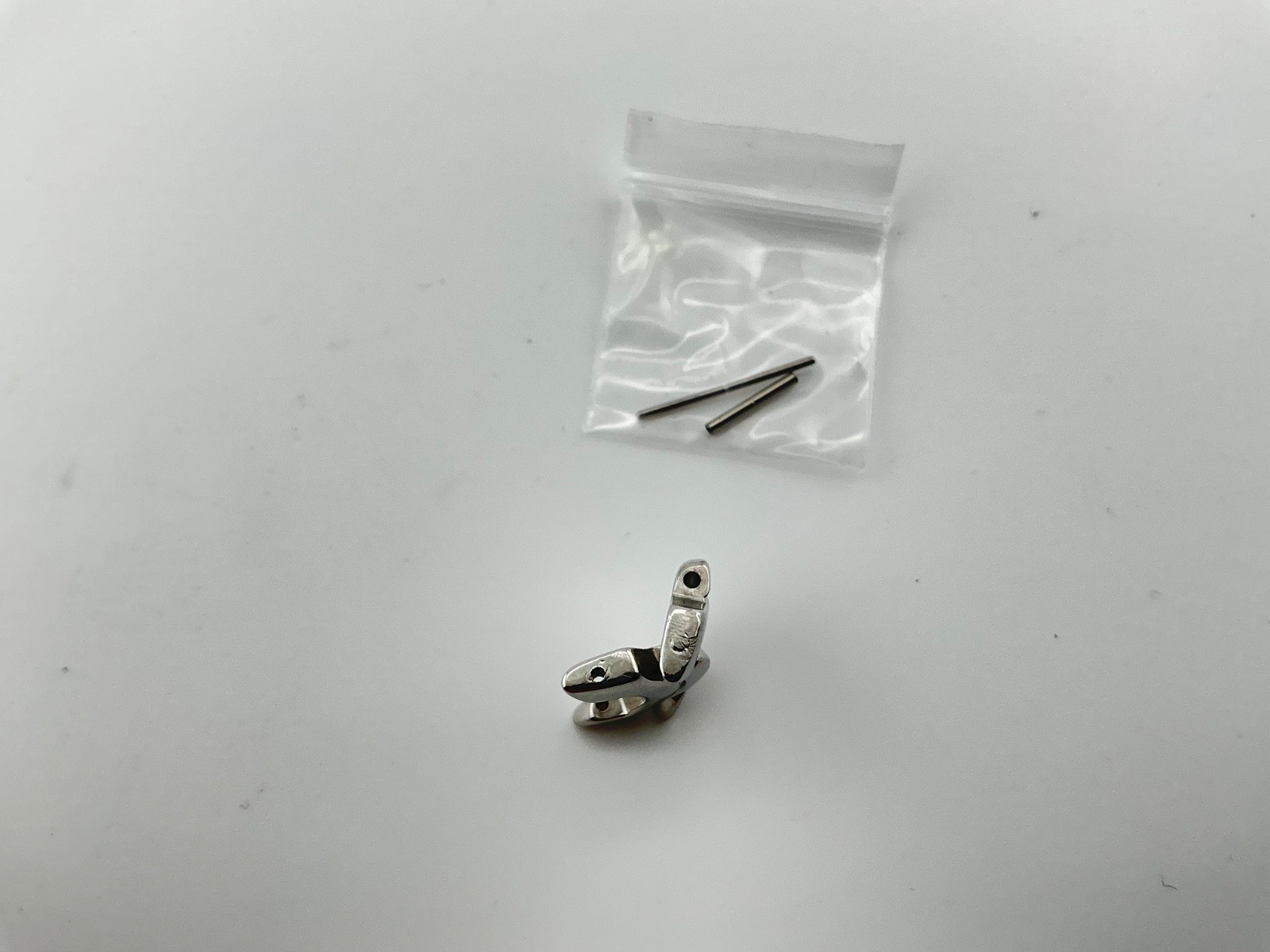 EBEL DRESS WAVE BAND 2 LINKS S/S 18MM E6187942 Pin/tube TYPE