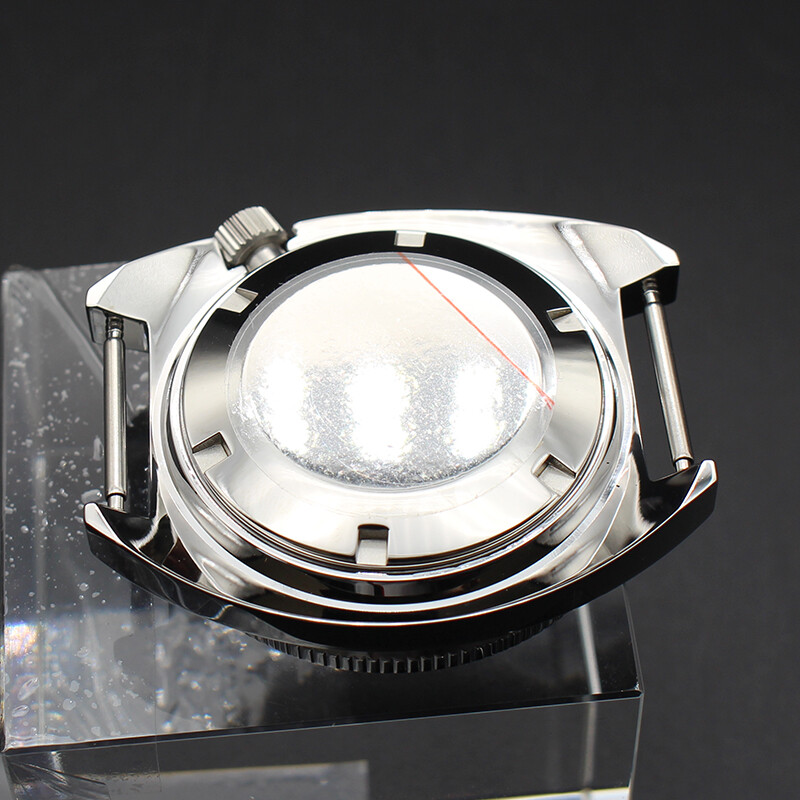 316L Stainless Steel 41mm Modified Seiko Turtle Watch Case nh35 For SKX007 Mod