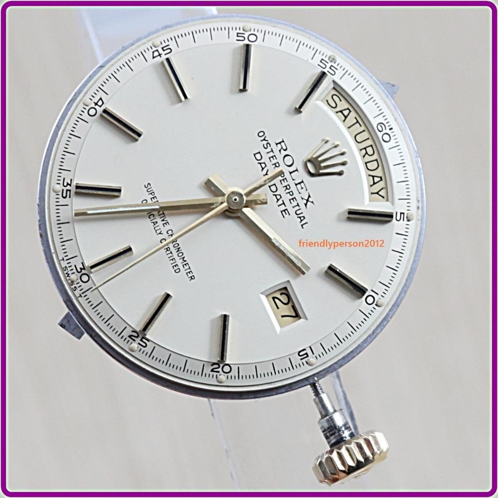 PERFECT! Rolex Cal 1556 Men’s 36mm DAY-DATE NON QUICK SET AUTOMATIC Movement.