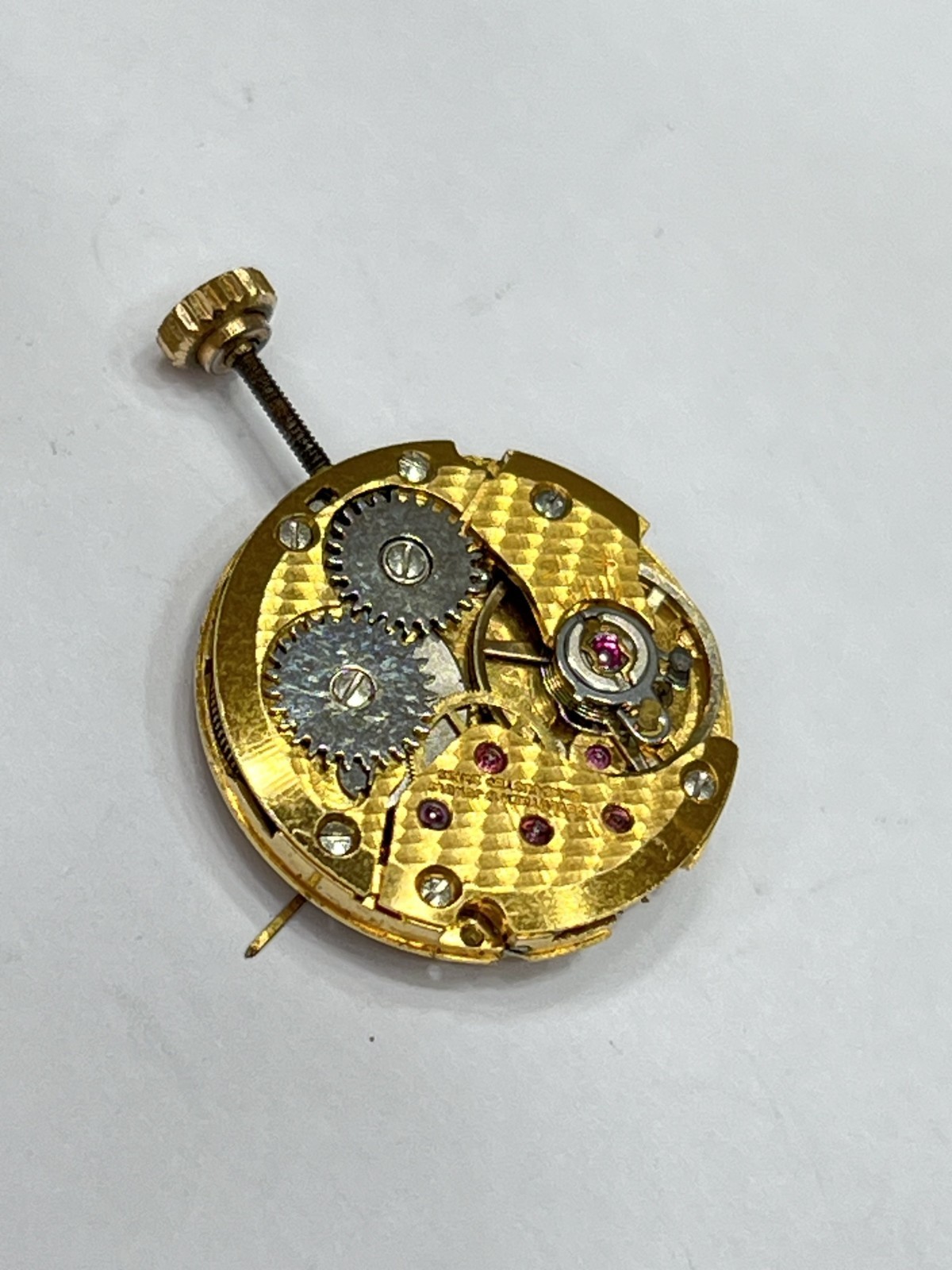 Movement Manual Eta 2512-1 Swiss Made 17 Jewels Running Used By Cartier