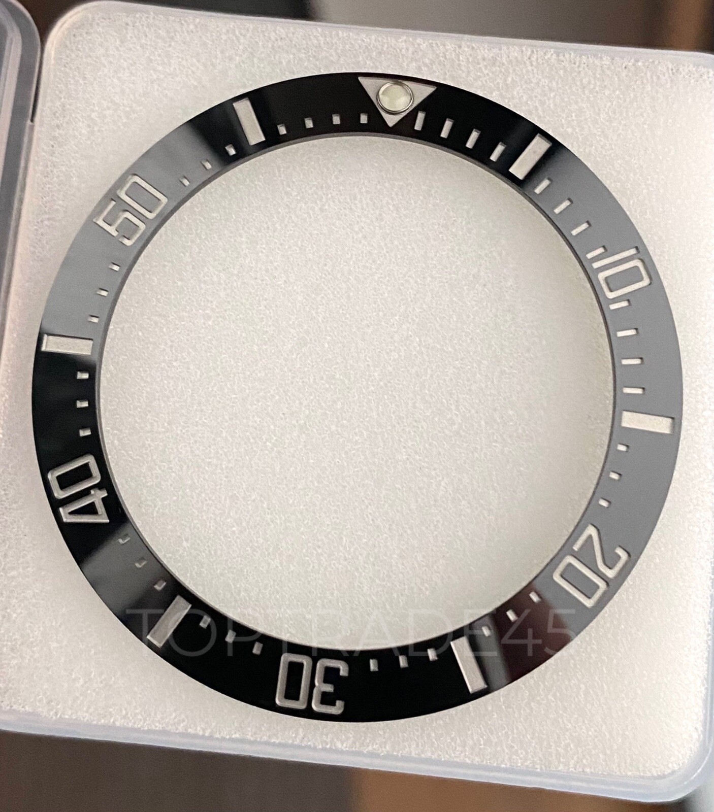 BLACK Ceramic Bezel Insert For Rolex SEA-DWELLER 126600 116660 126660