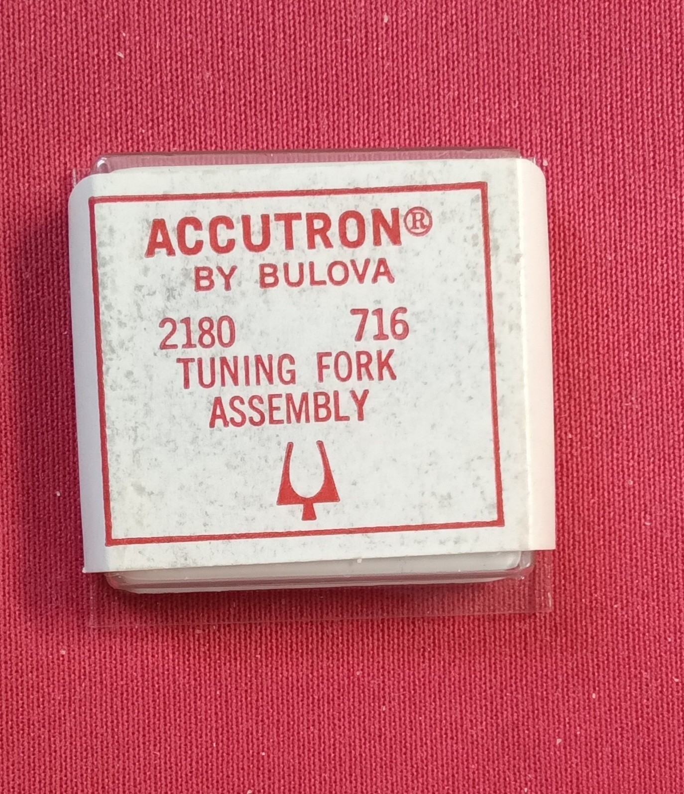 Vintage Bulova Accutron Tuning Fork Assembly 2180 716