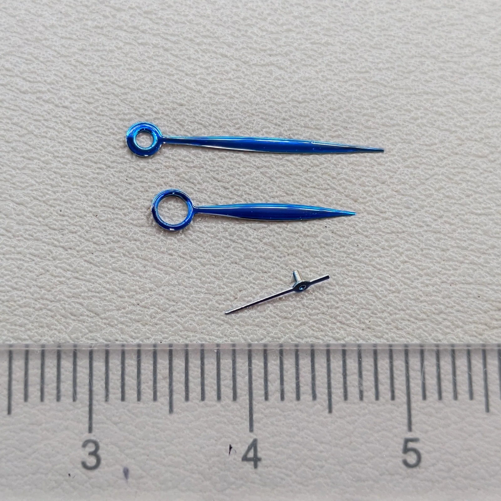 Blue Leaf Shape Watch Hands Willow for Seagull ST3600/ST3621/ETA6497/ETA6498