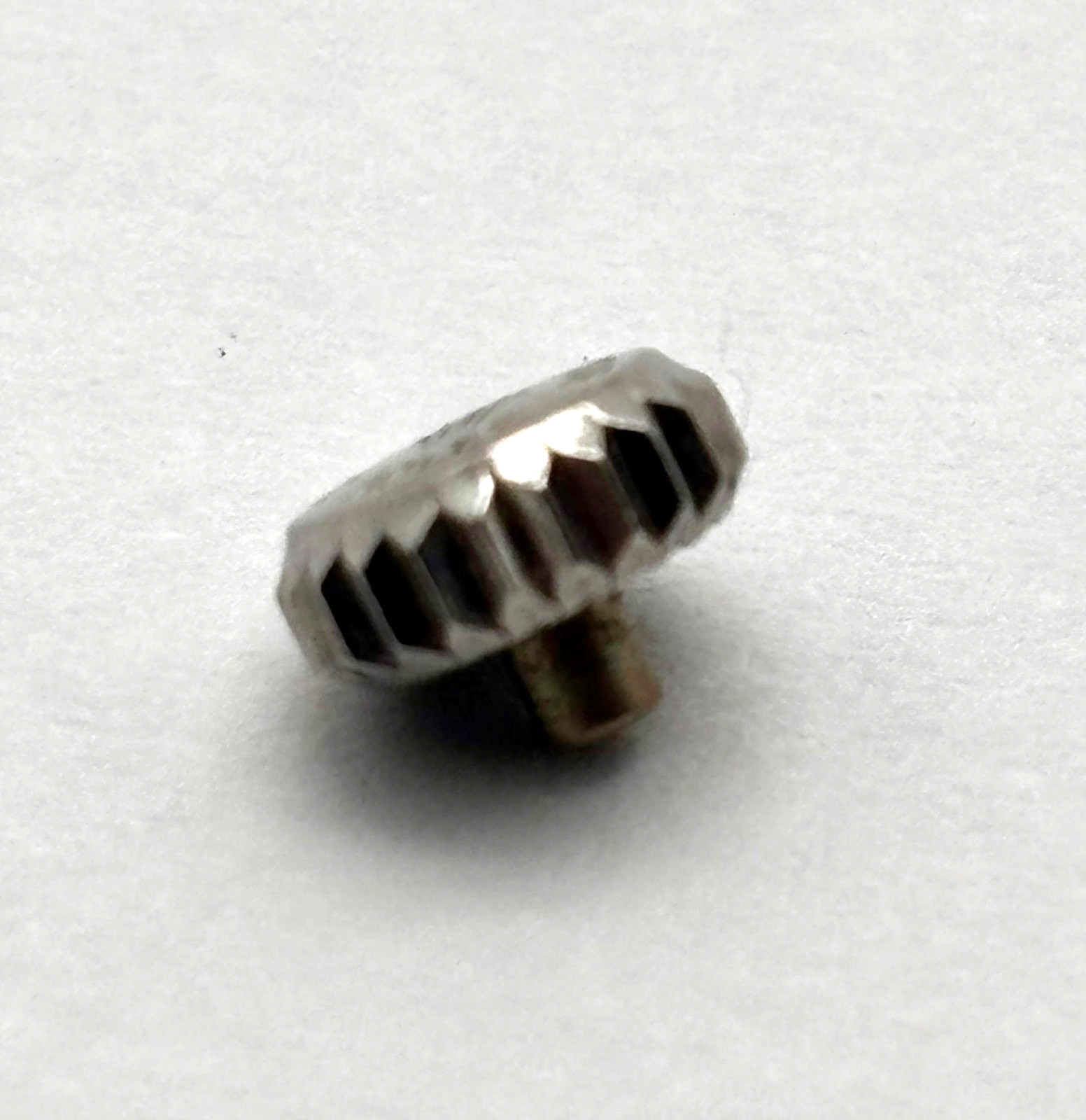 Genuine Rolex Vintage SUPER OYSTER Steel Watch Crown 6mm