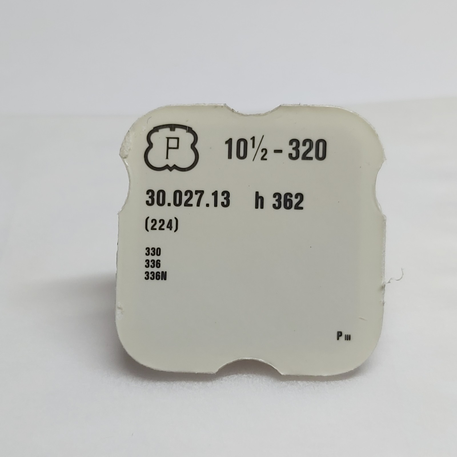 Peseux 320, 330, 336, 336N – Fourth Wheel – Part 224 – 10.5”’ (AC434)