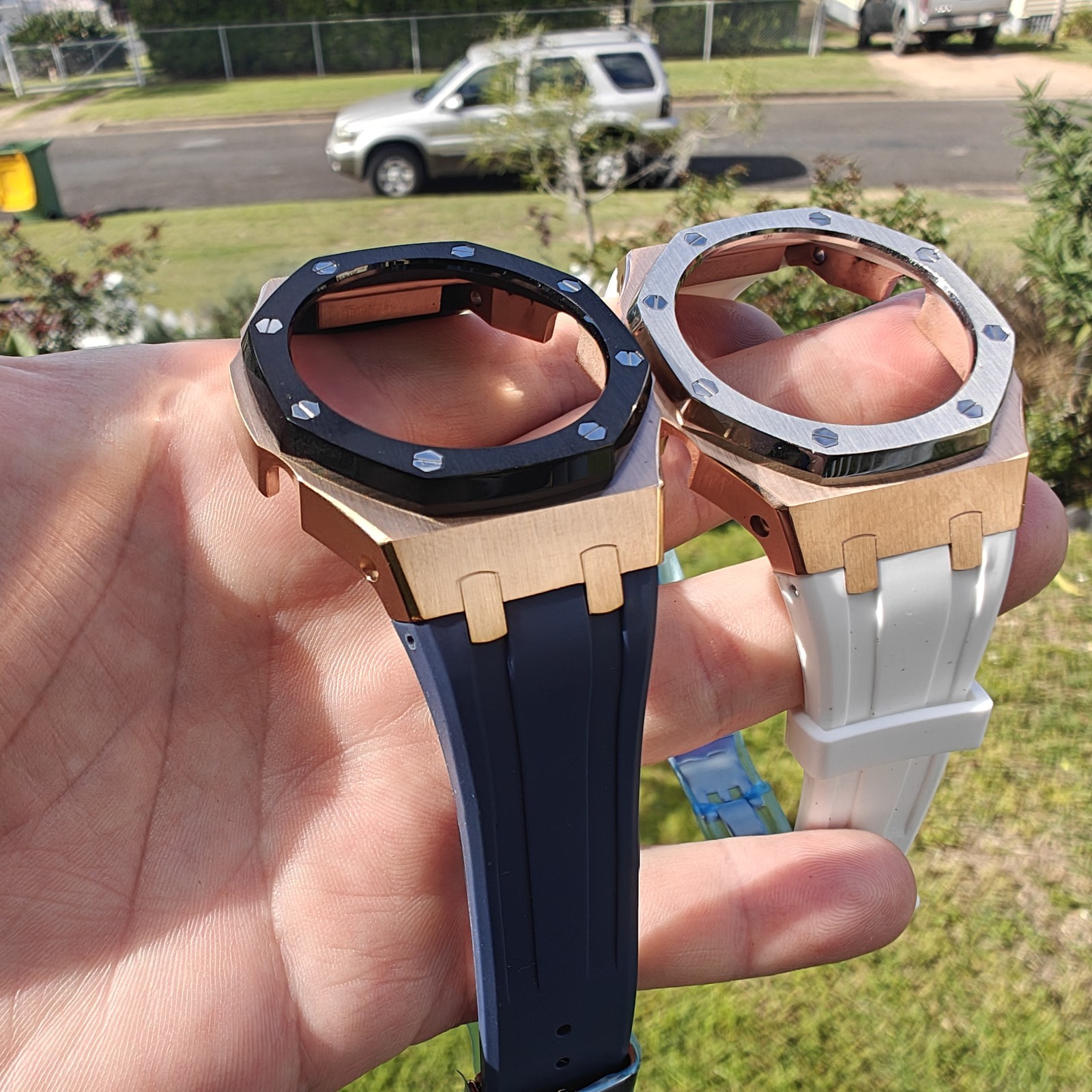 New! Casio Oak GA2100 GAB2100 Mod Case and Strap (Very High Quality)