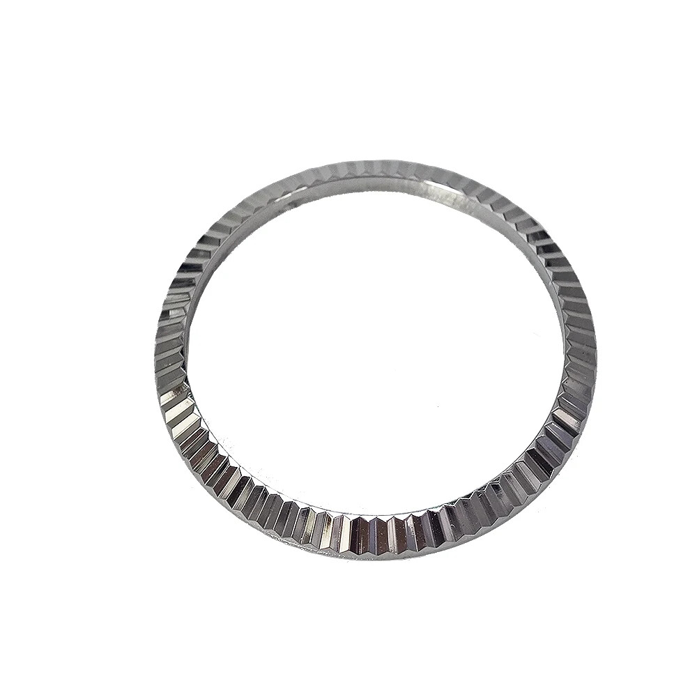 For Rolex Datejust 36mm 16013 16018 16233 16234 16203 Steel Silver Bezel 30.4mm