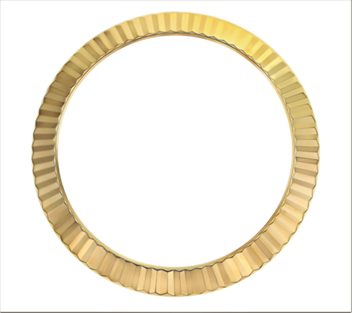 FLUTED BEZEL FOR 40MM ROLEX PRESIDENT DAY DATE 228238, 228398, 228348 GOLDPLAT