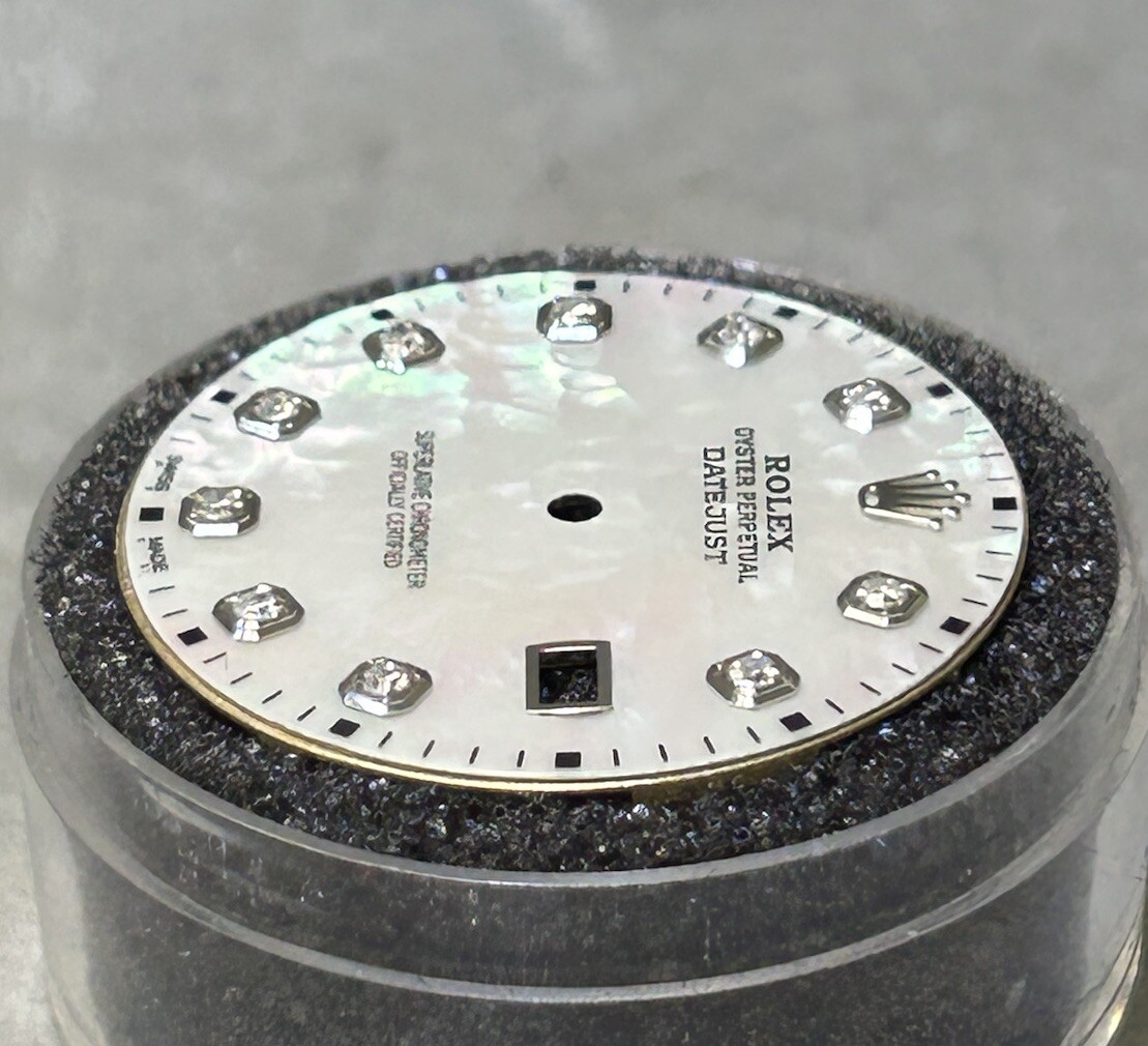 Rolex Mens Datejust Custom MOP Diamond Dial 36mm For Models 126234 & 126200