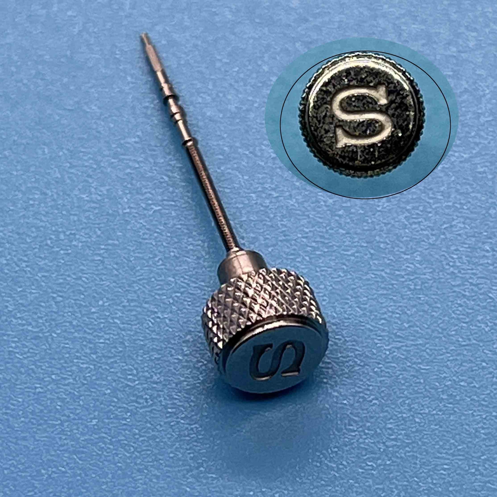 Knurled Crown Stainless Crown For Seiko SKX007 SKX009 7s26 NH35 4R36 NH36 6R15