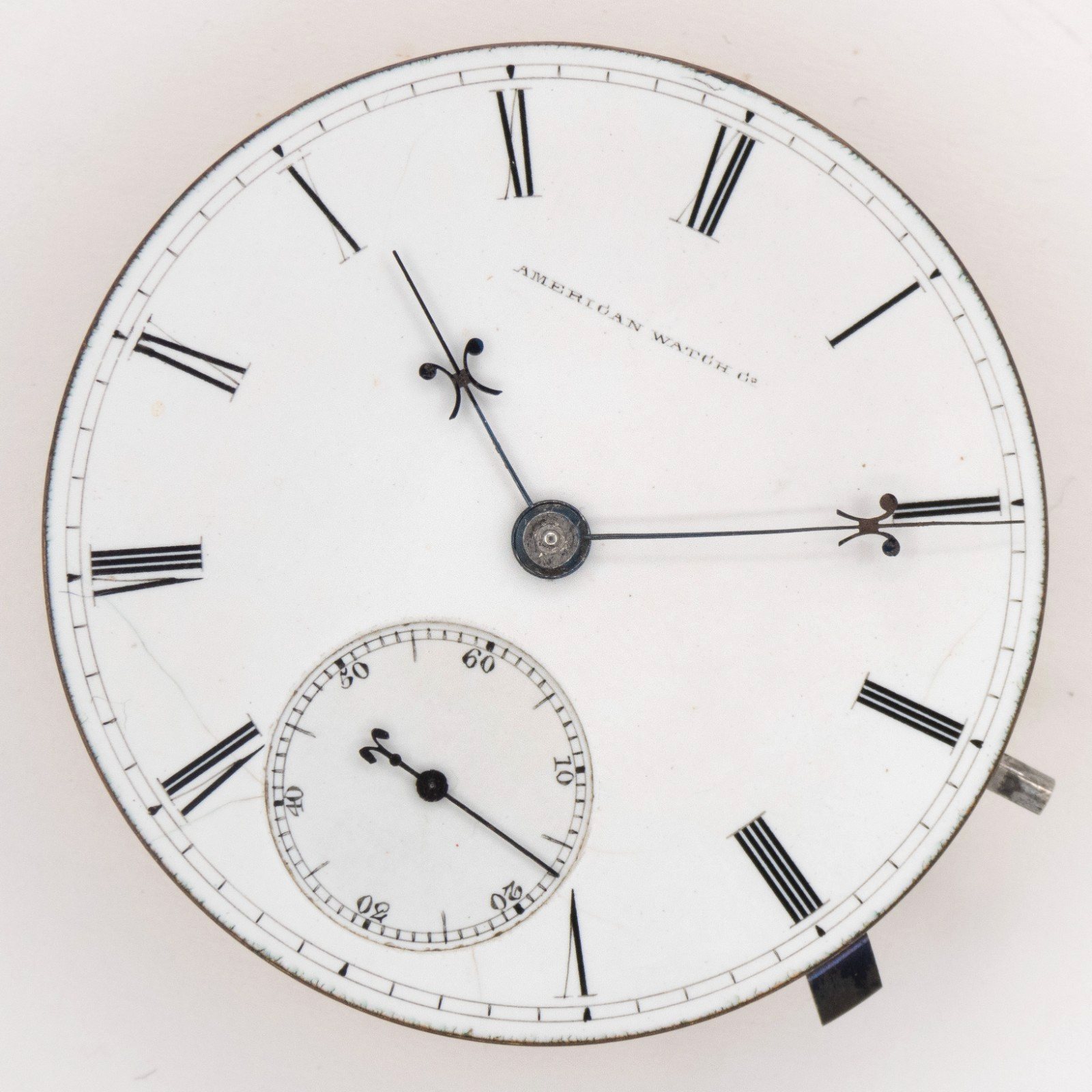 Waltham Grade Crescent St. 18-Size 15-Jewel Antique Pocket Watch Movement