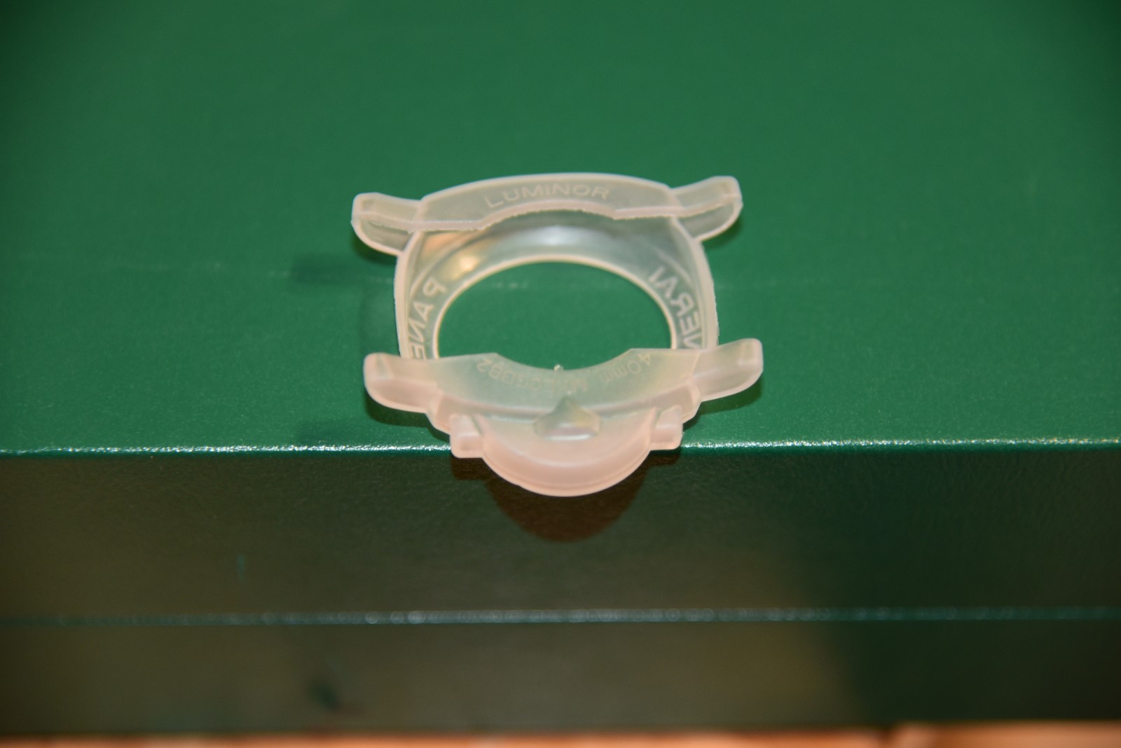 Genuine OFFICINE PANERAI LUMINOR 40MM Case Bezel Crown Guard Protector Silicone