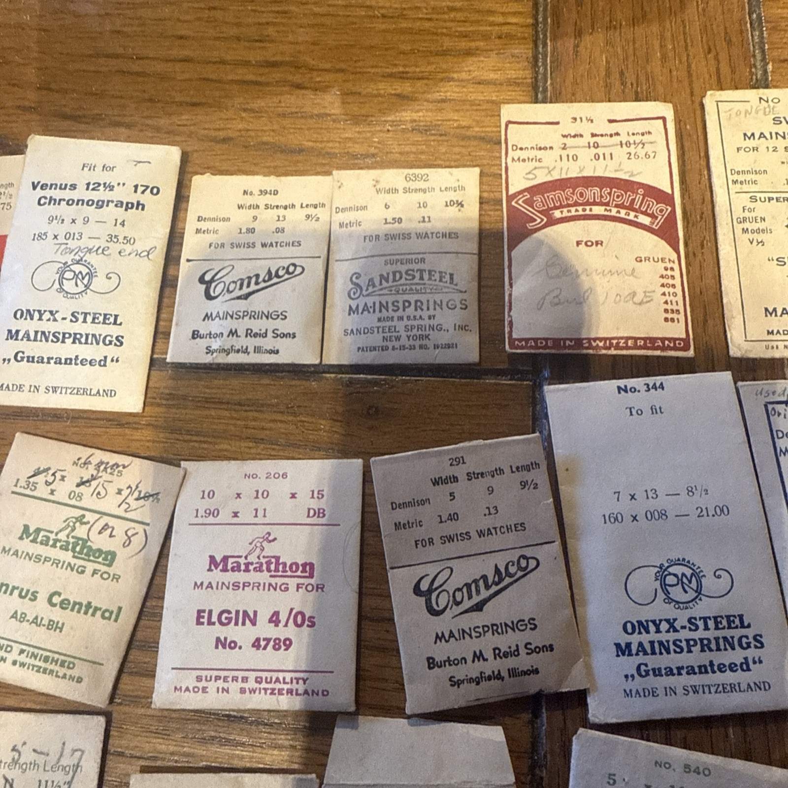 Vintage Mainspring Lot 18