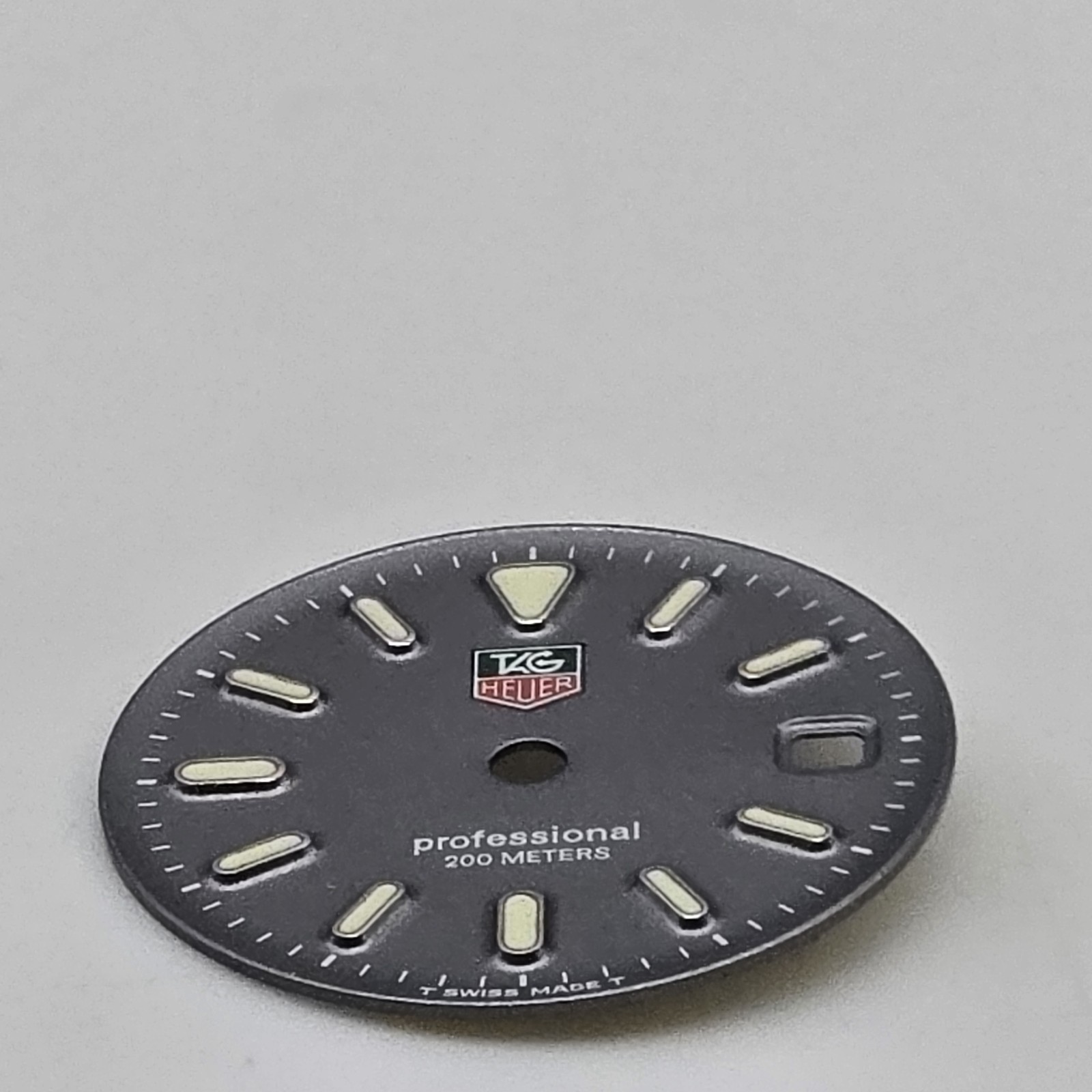 Tag Heuer Dial 19.5mm Grey Silver Authentic Original NOS
