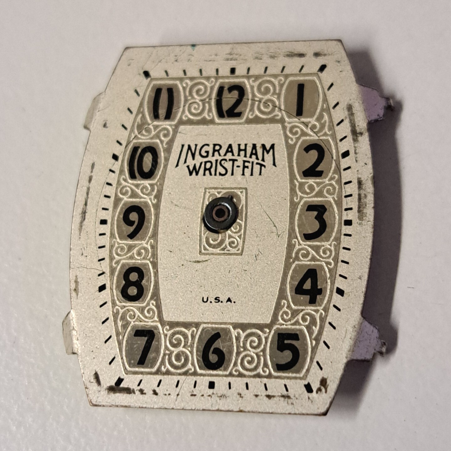 Ingraham Wrist Fit Watch Dial Only Restoration Parts