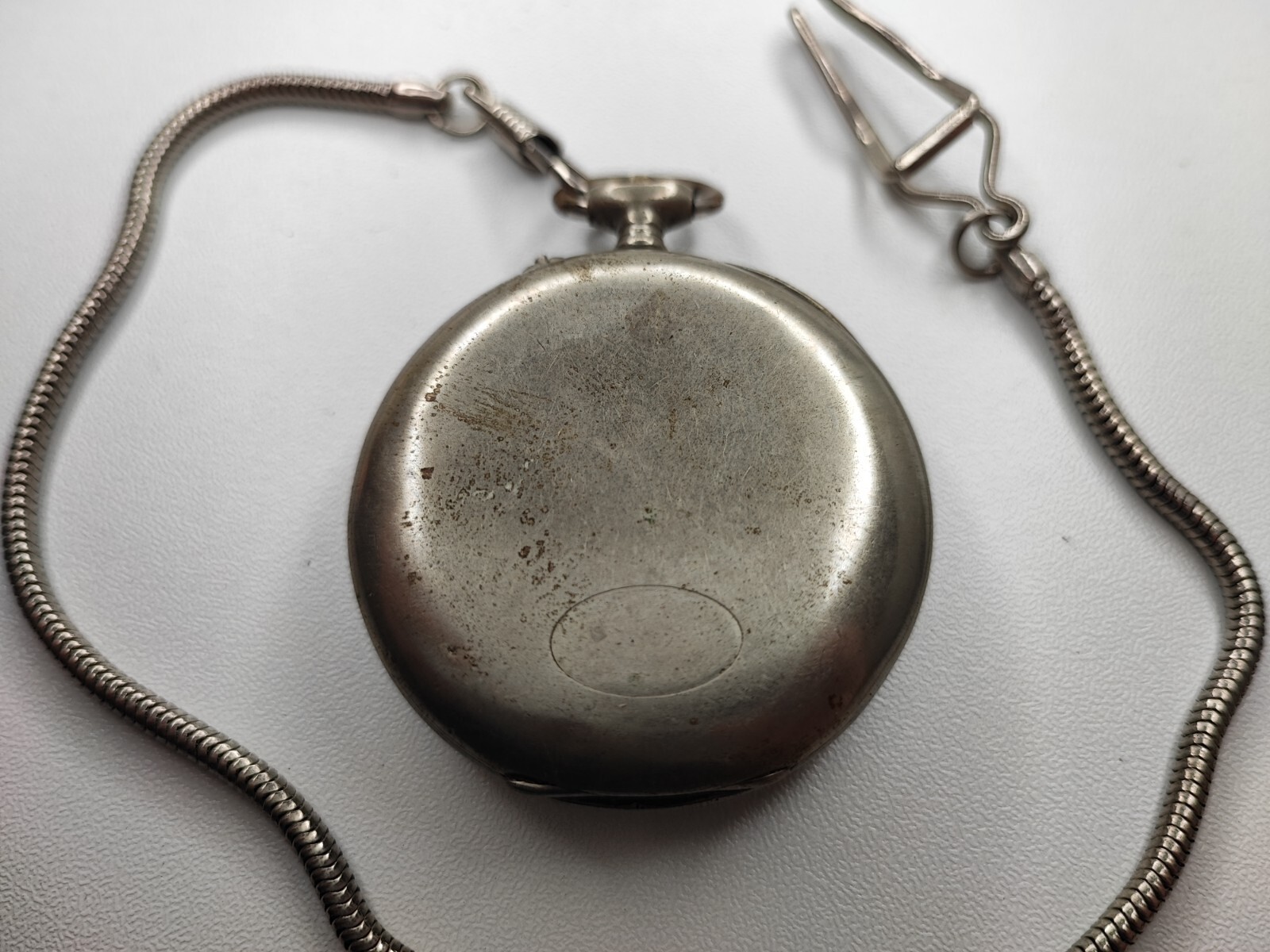 Argentan pocket Watch – 48.8 mm – for parts and spares
