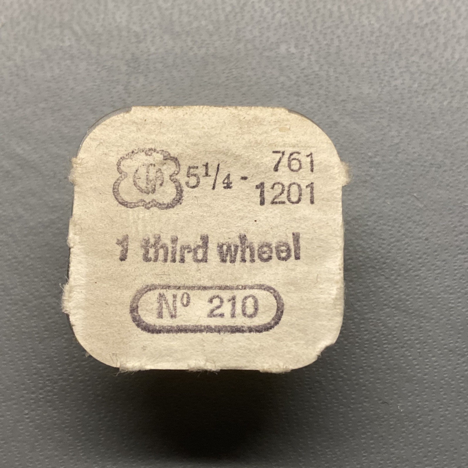 Genuine ETA Third Wheel Cal. 5 1/4 – 761 1201 Part 210 NOS