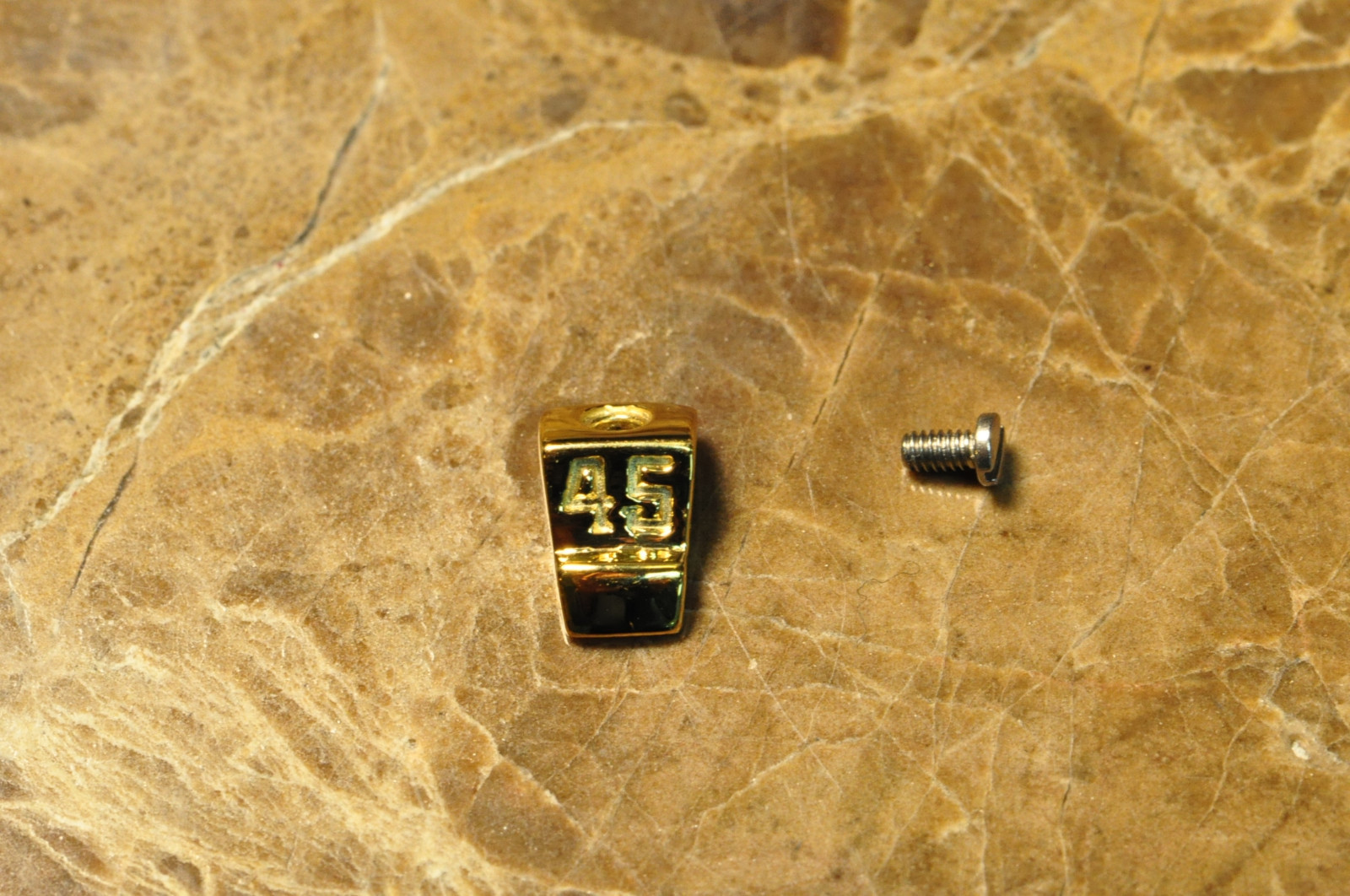 Rider Tab Steel or 18k Gold 15 30 45 12 Dot Watch Parts with steel screw S E W