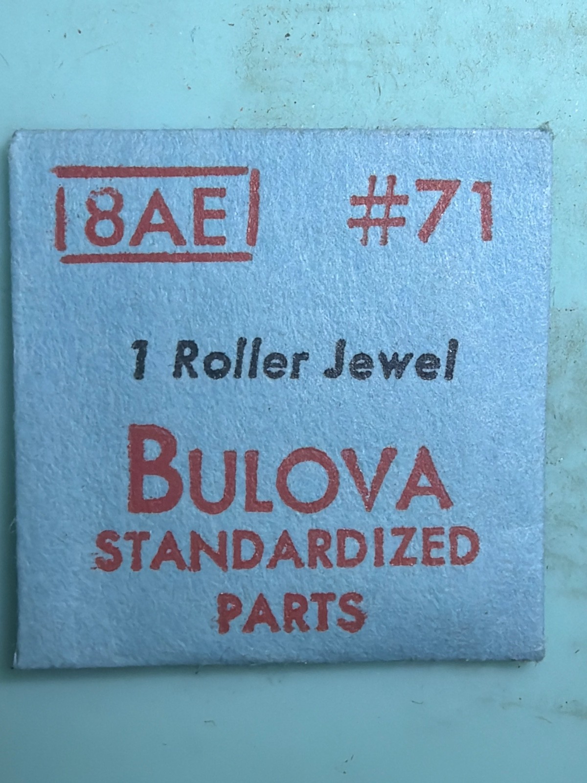 Bulova #71 Roller Jewel – NOS – Various Calibers