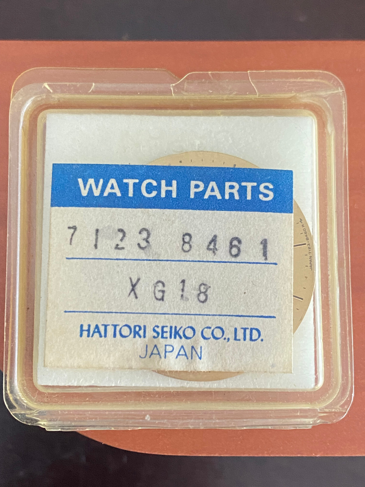 VINTAGE GENUINE N.O.S. SEIKO SQ DIAL, 7123 -8461 XG18,7123-8460R, NICE CONDITION