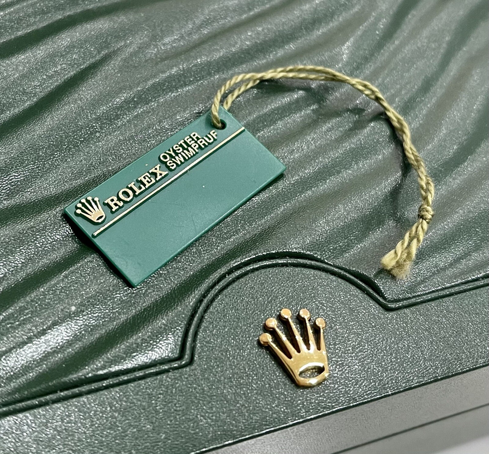 Authentic Rolex Swimpruf Hang Tag Crown Datejust Submariner Sea dweller GMT