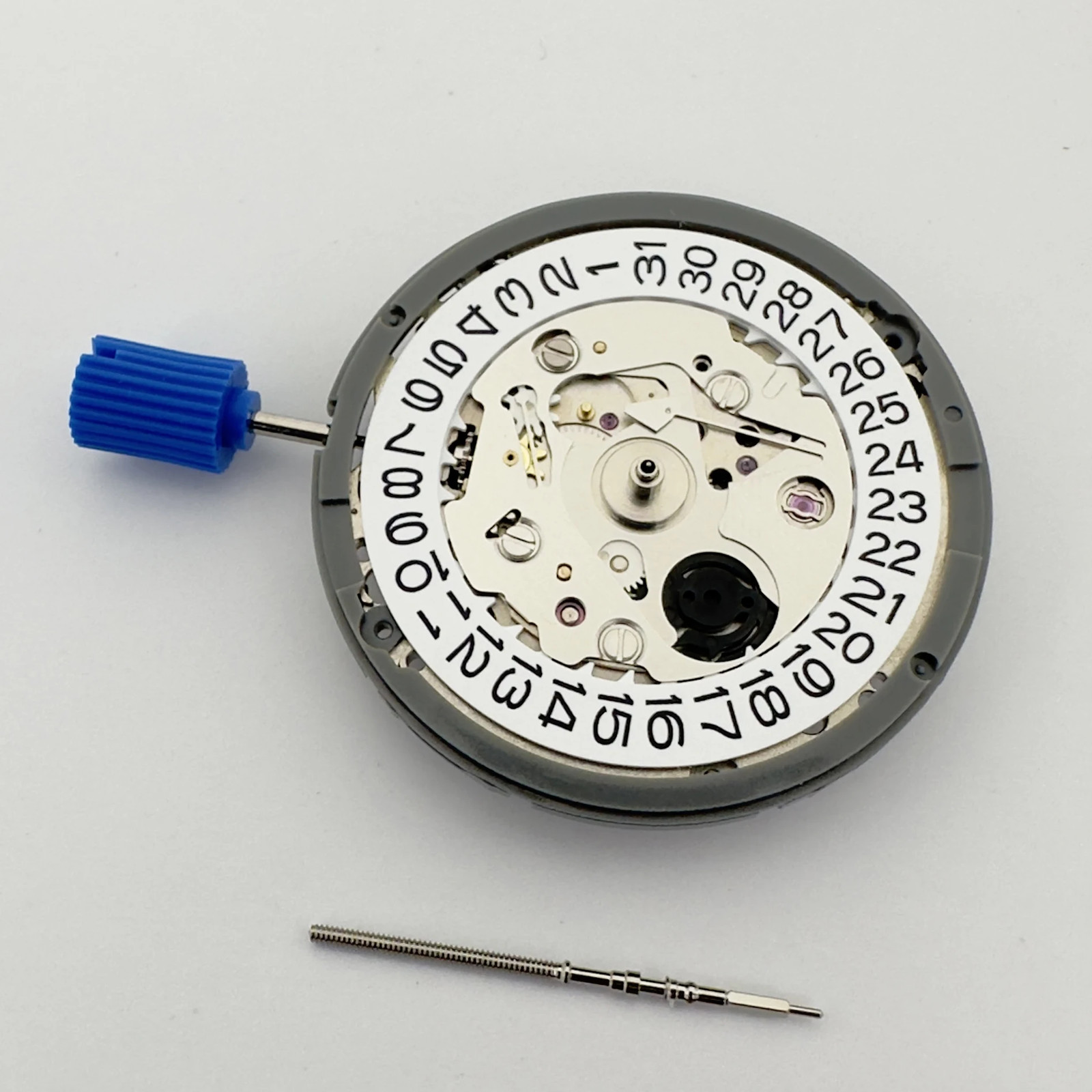 NH35A Movement at 3.0/3.8 O’clock White/Black Datewheel 24 Jewels High Accuracy
